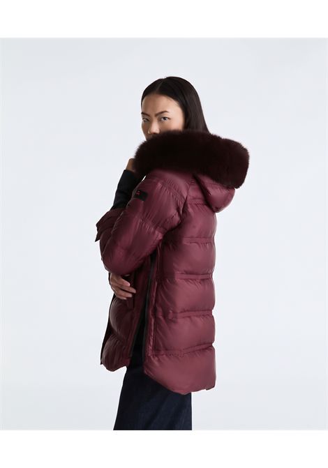 Puffer jacket con bordo in pelliccia takan mqn 04 fur PEUTEREY | PED5439 01181967446